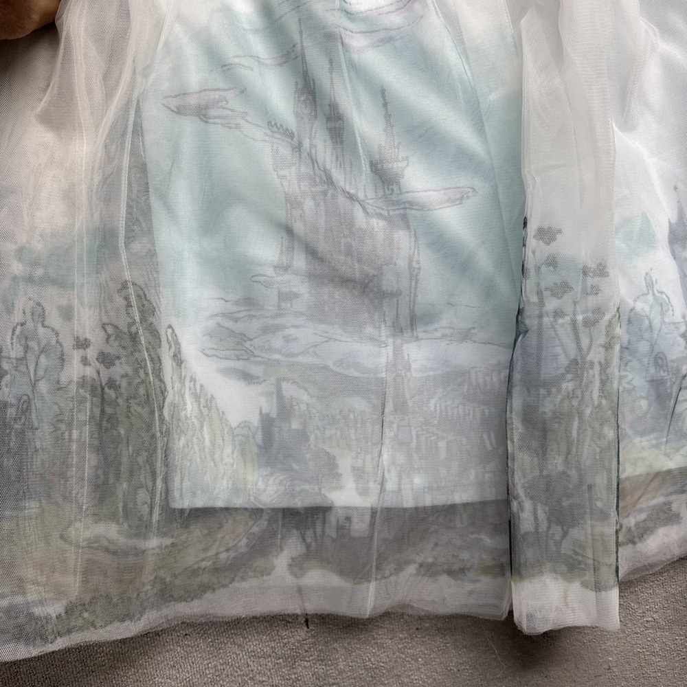 Disney Cinderella Lauren Conrad Castle Tulle Skirt Women's XL Princess Core - Picture 5 of 15
